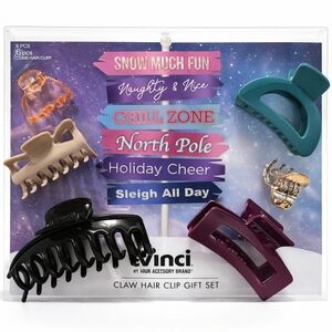 5 For $25 💕Claw Hair Clip Set Of 6
